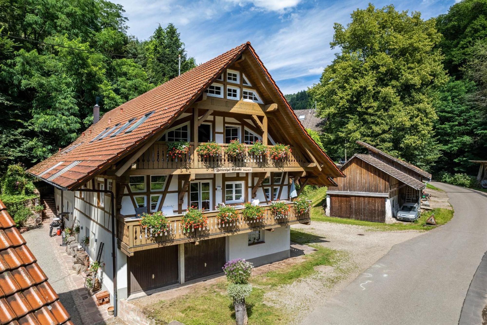Ferienhof Maennle ゲンゲンバッハ エクステリア 写真